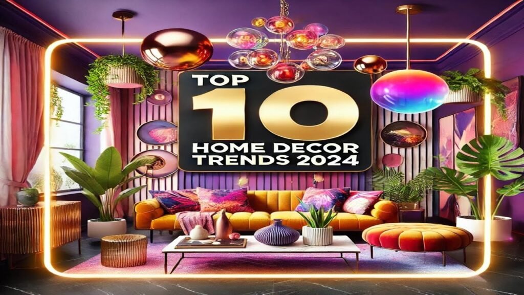 Top 10 Home Decor Trends for 2024